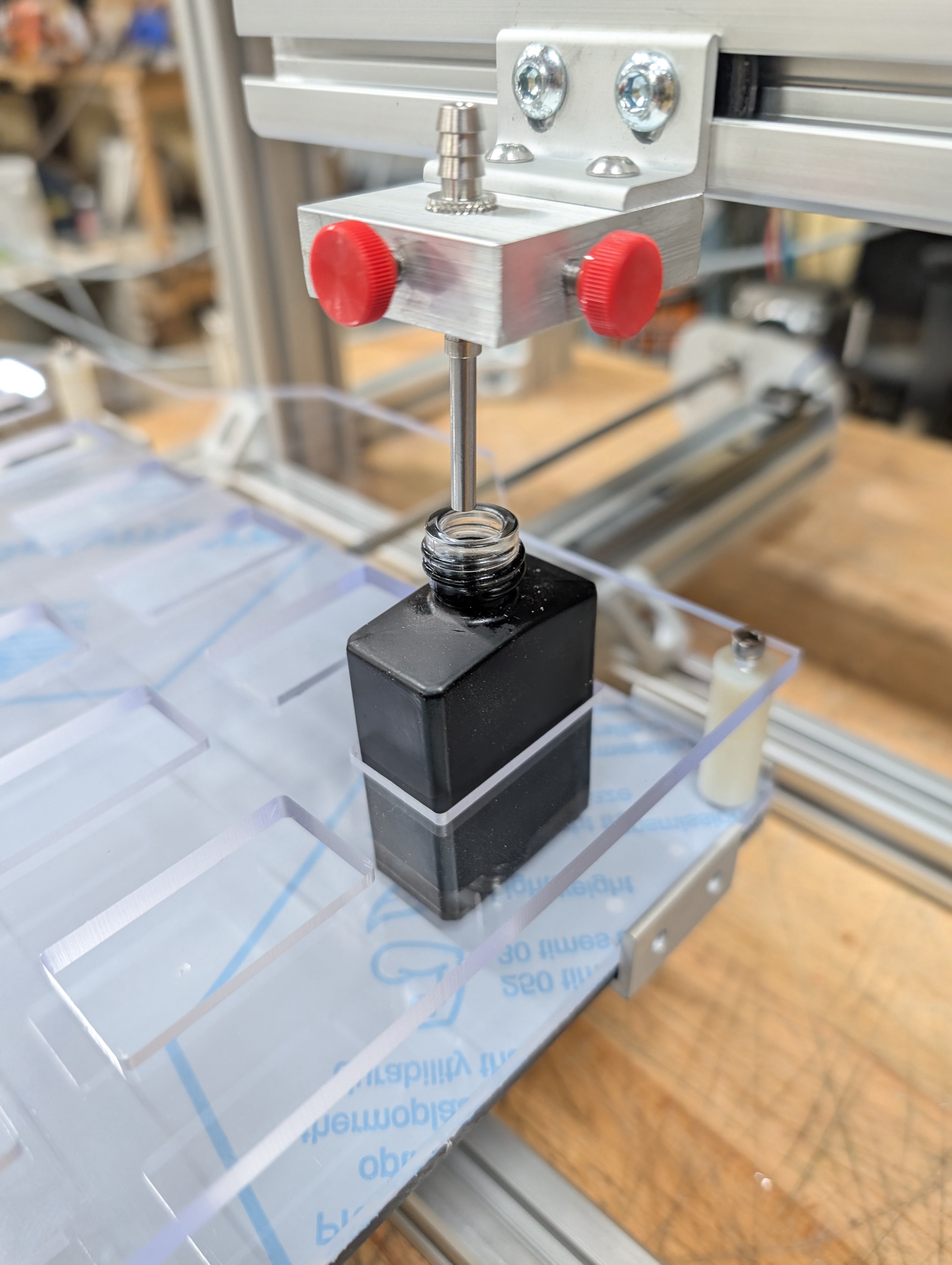 12x12 Filling Bottles