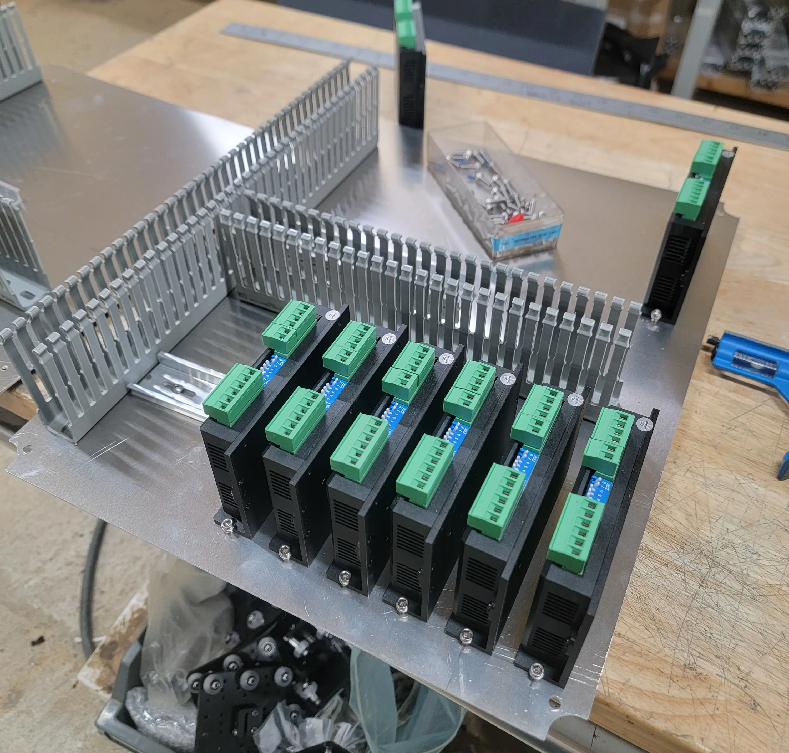 Industrial PLC Control Panel